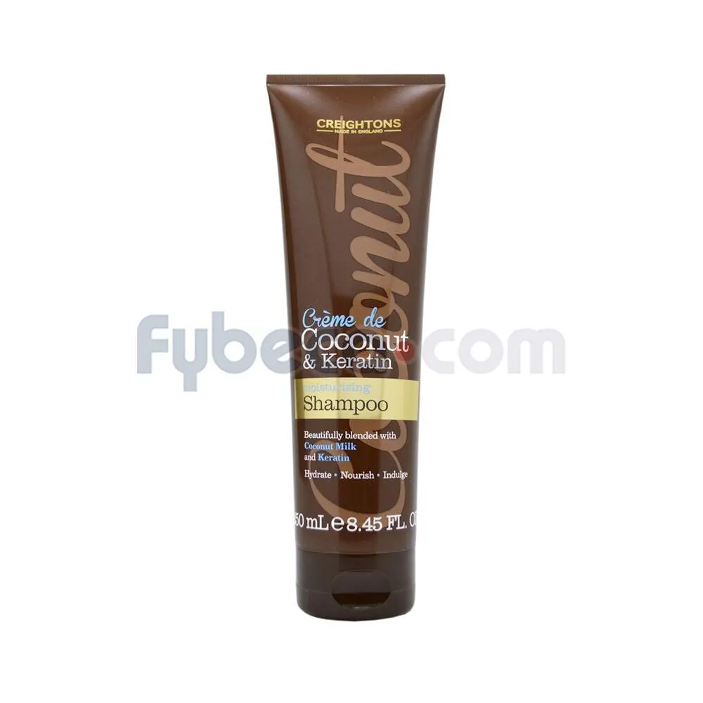 Shampoo Creightons Coco & Keratina 250 Ml Unidad