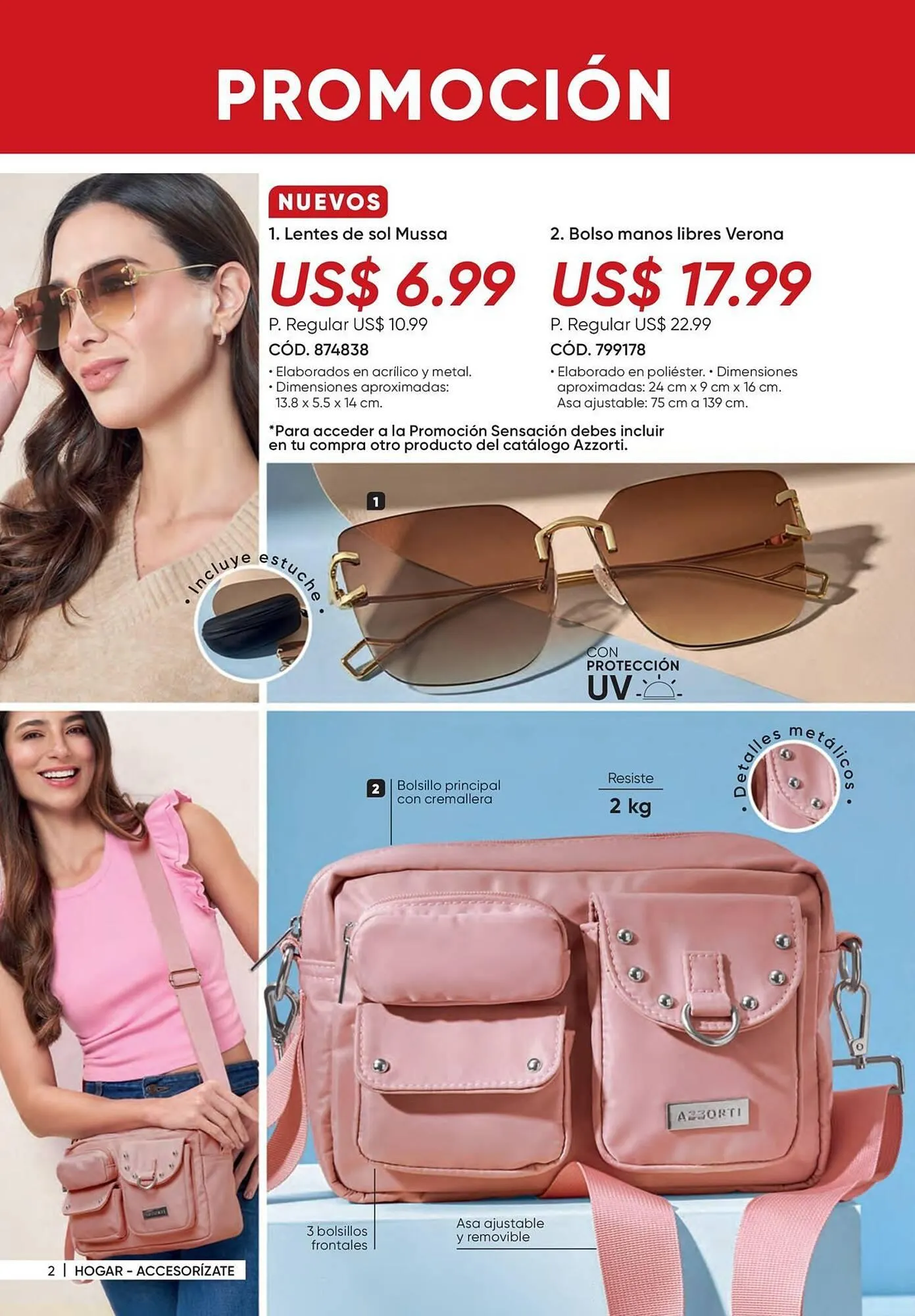 Catalogo de Catálogo Azzorti 23 de febrero al 16 de marzo 2025 - Pag 4