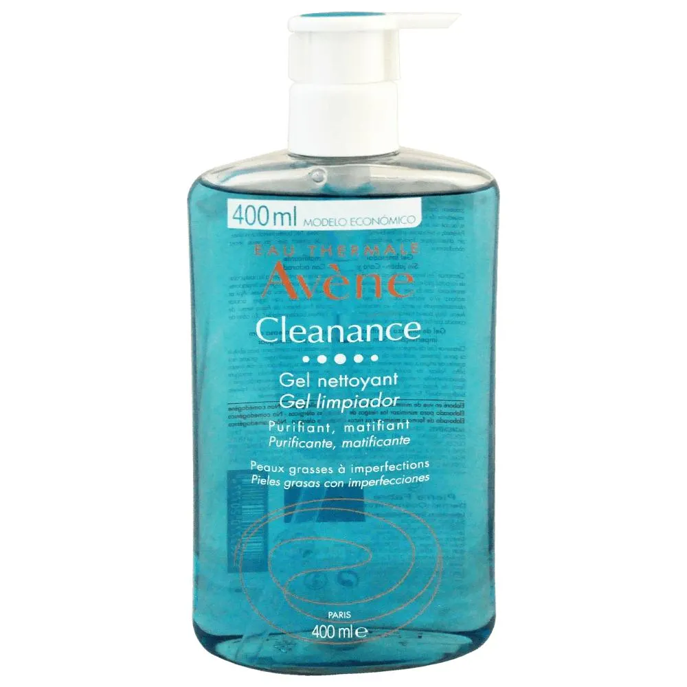 Avene Gel Facial Limpiador Cleanance Piel Grasa 400 ml