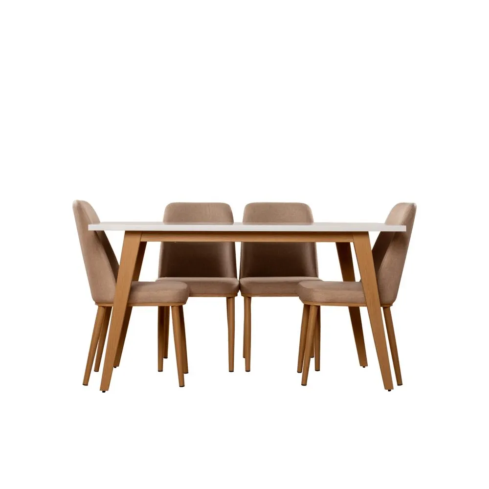 Juego de Comedor Natalia | Beige