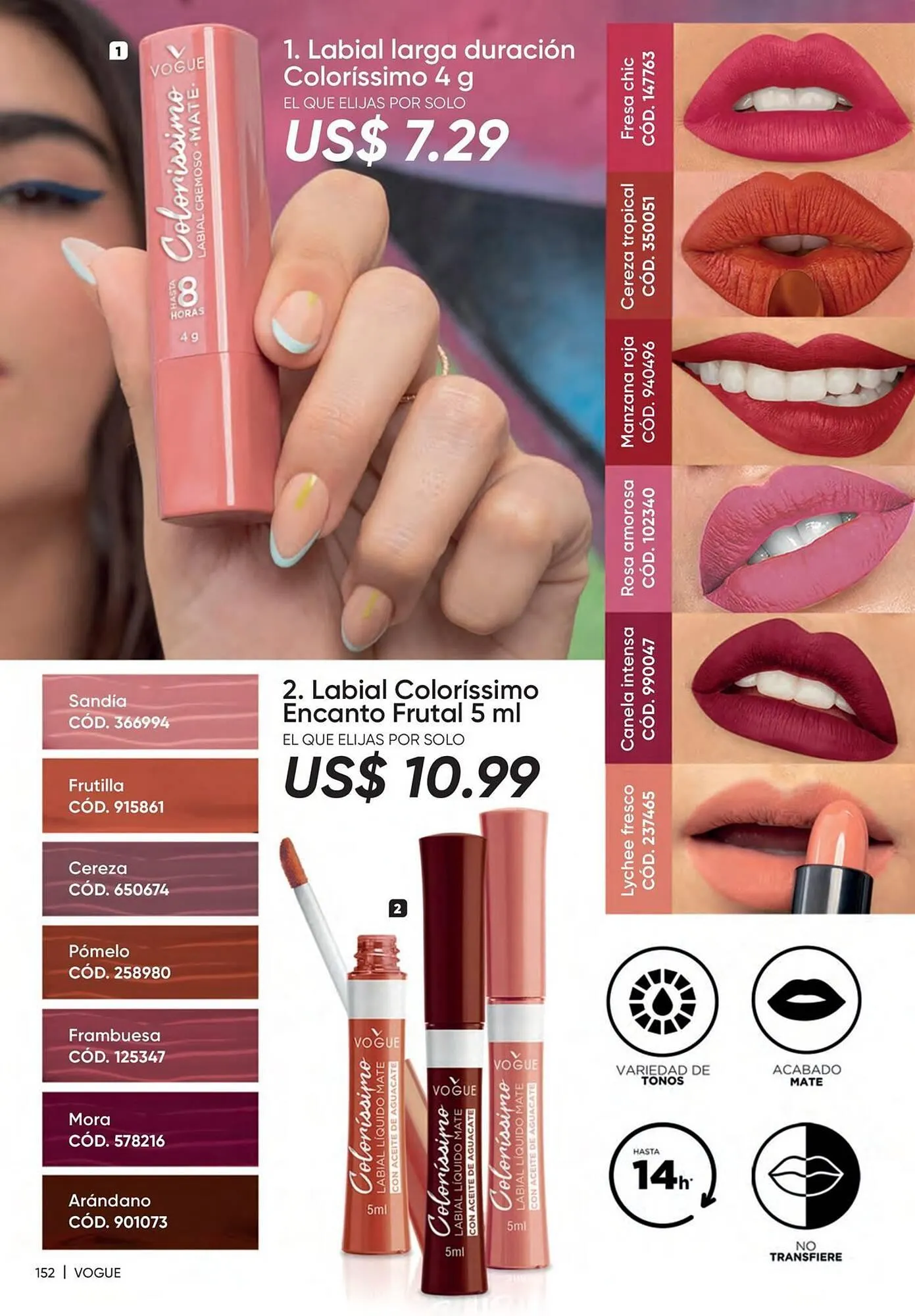 Catalogo de Catálogo Azzorti 1 de enero al 31 de enero 2025 - Pag 156