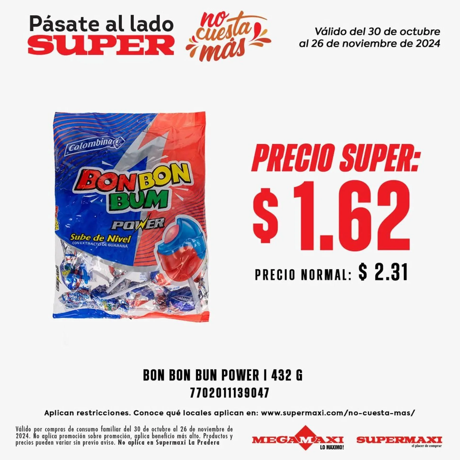 Catalogo de Catálogo Supermaxi 31 de octubre al 26 de noviembre 2024 - Pag 3