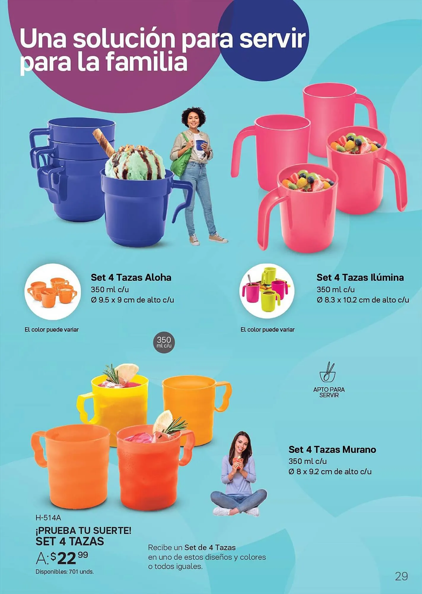 Catalogo de Catálogo Tupperware 7 de agosto al 25 de agosto 2023 - Pag 29