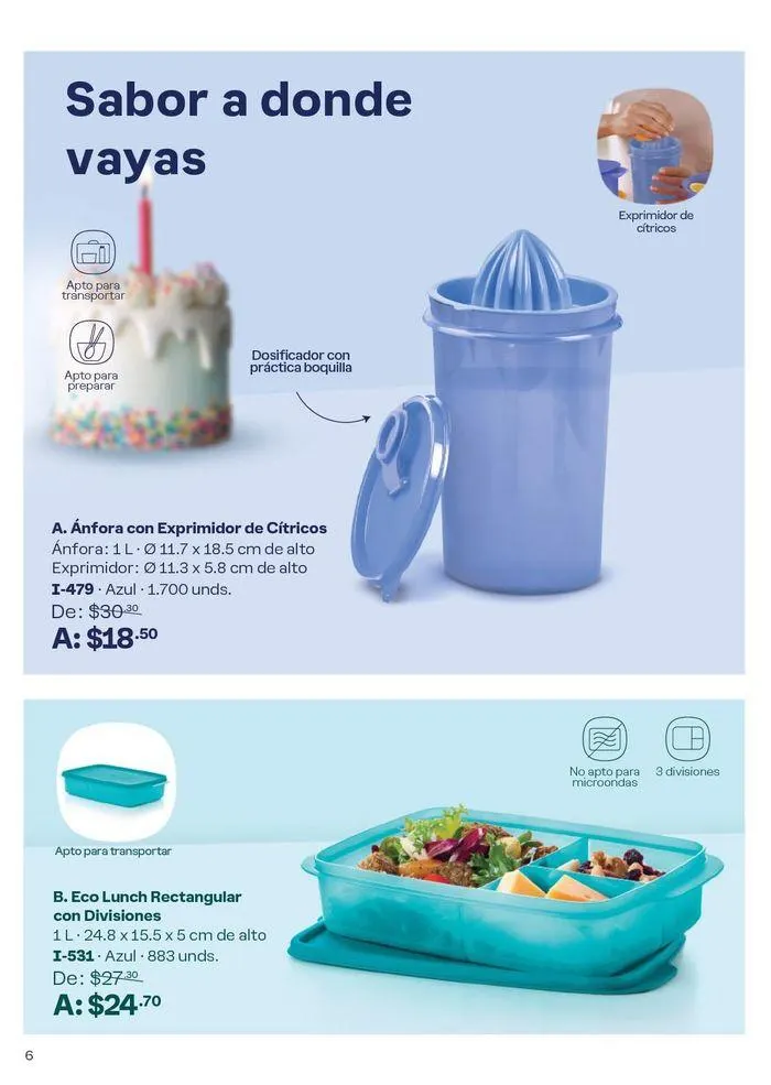 Catalogo de Ofertas Tupperware! 15 de junio al 12 de julio 2024 - Pag 47