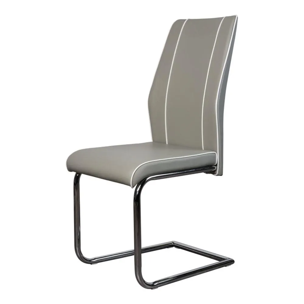 Silla De Comedor Kanna | Gris Claro