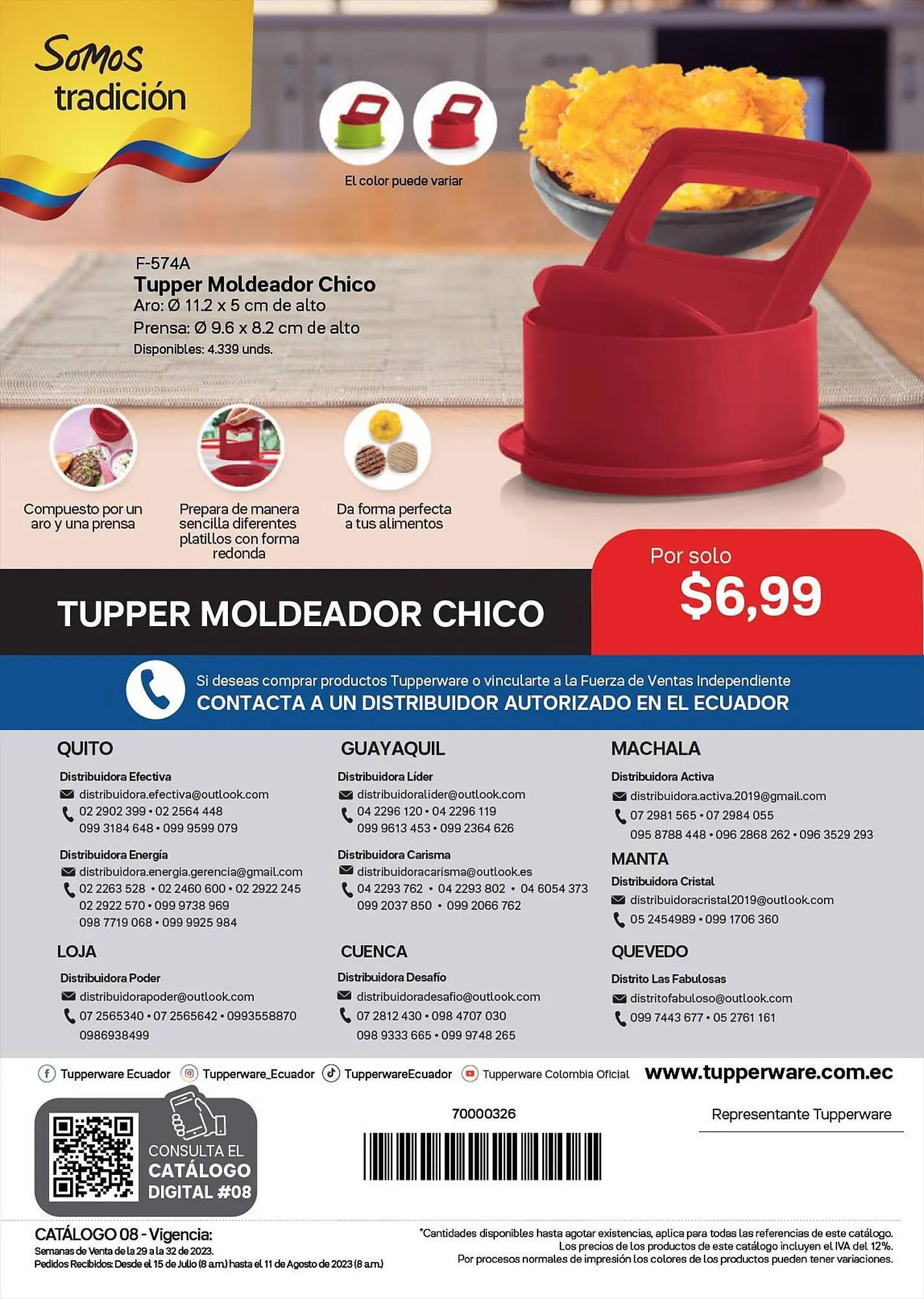 Catalogo de Catálogo Tupperware 10 de julio al 31 de julio 2023 - Pag 58