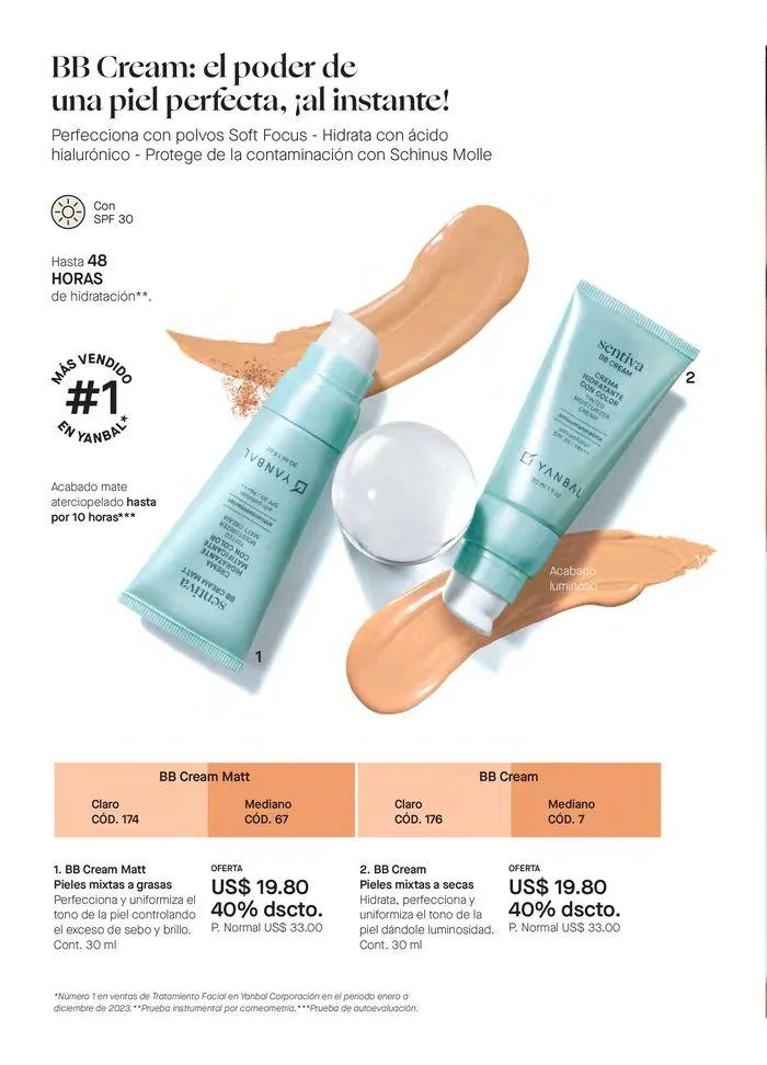 Catalogo de Tratamiento facial Yanbal  16 de julio al 9 de agosto 2024 - Pag 18