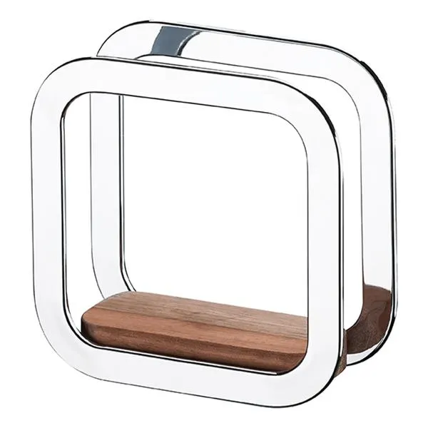 Servilletero Cuadrado Madera