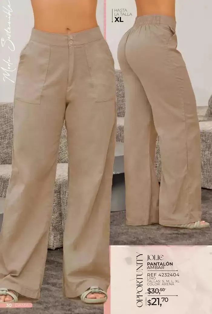 Catalogo de Moda Sostenible  11 de septiembre al 2 de octubre 2024 - Pag 30