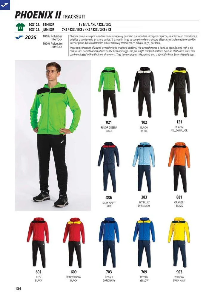 Catalogo de Teamwear Collection 2024 8 de mayo al 31 de diciembre 2024 - Pag 134
