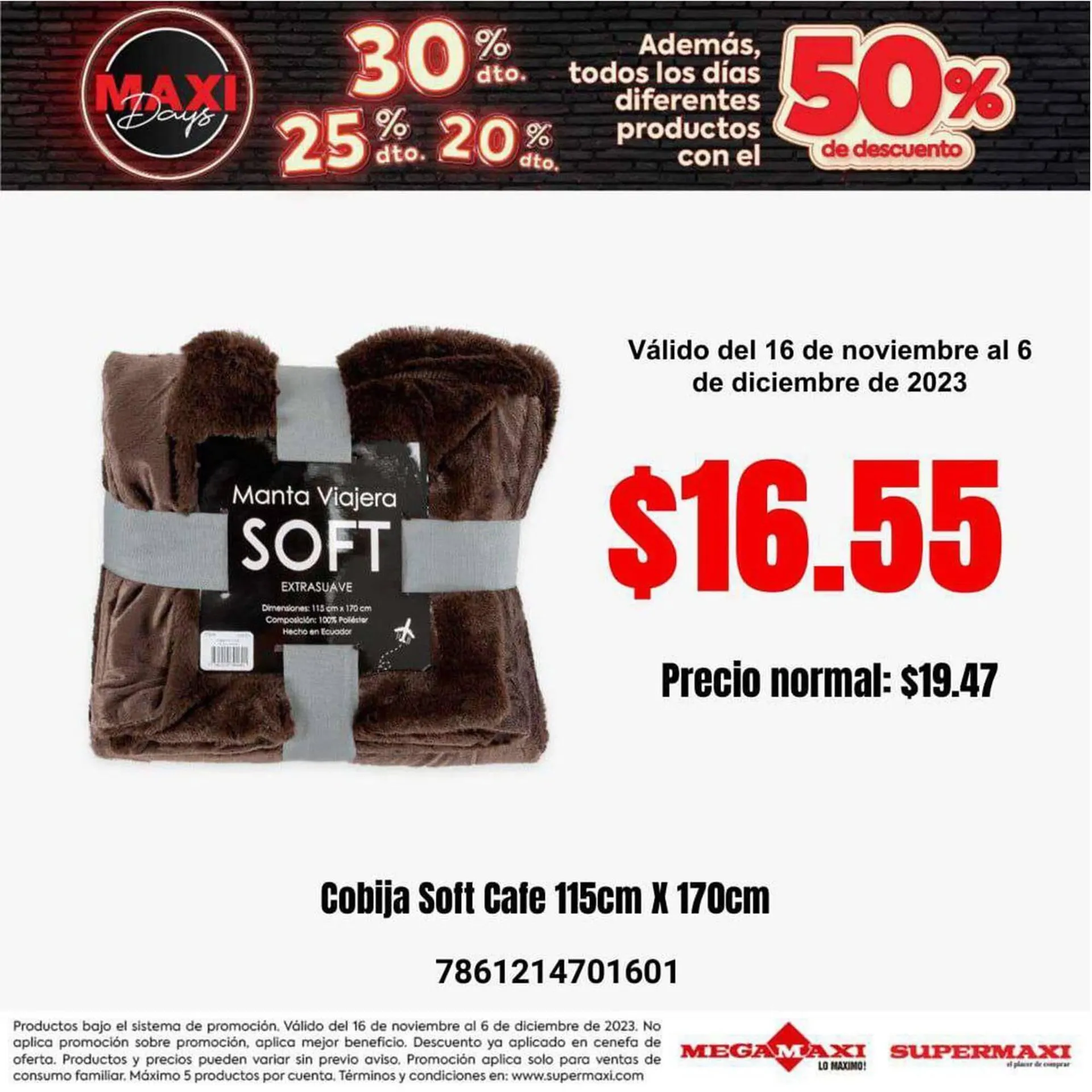 Catalogo de Catálogo Supermaxi 21 de noviembre al 6 de diciembre 2023 - Pag 62