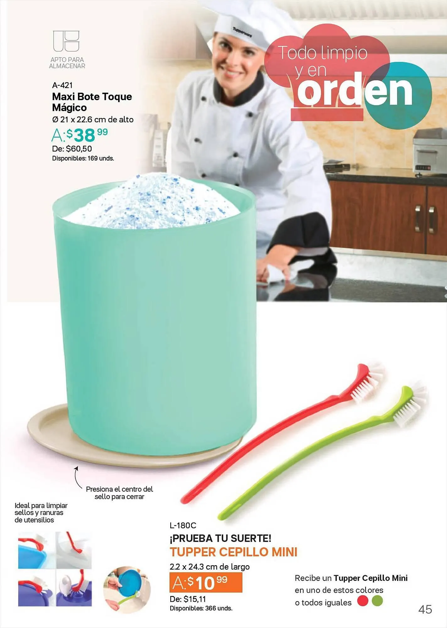 Catalogo de Catálogo Tupperware 5 de septiembre al 10 de septiembre 2023 - Pag 45