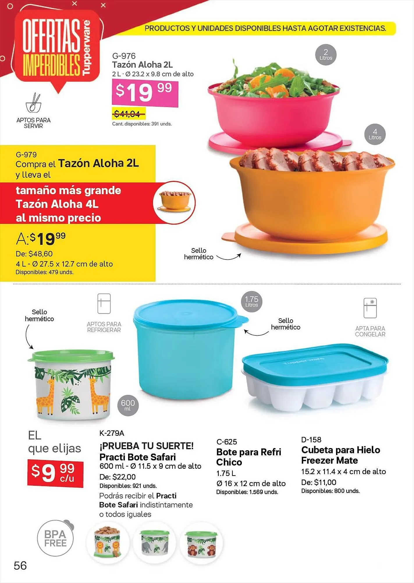Catalogo de Catálogo Tupperware 5 de septiembre al 10 de septiembre 2023 - Pag 56