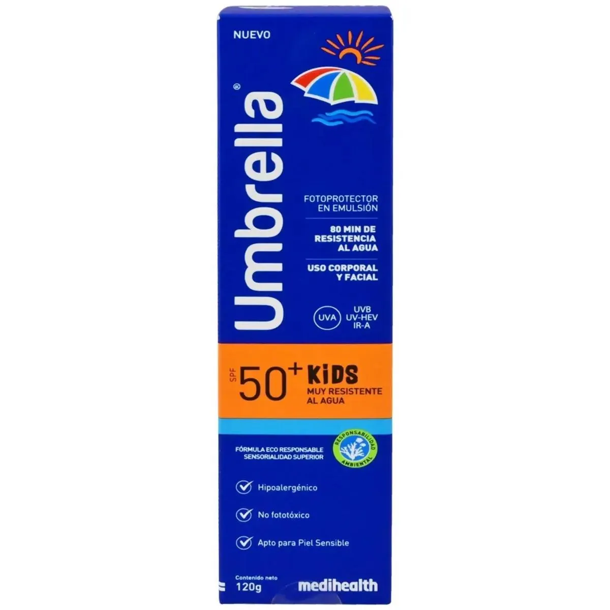 Protector Solar Kids Umbrella Emulsión SPF50 - 120g