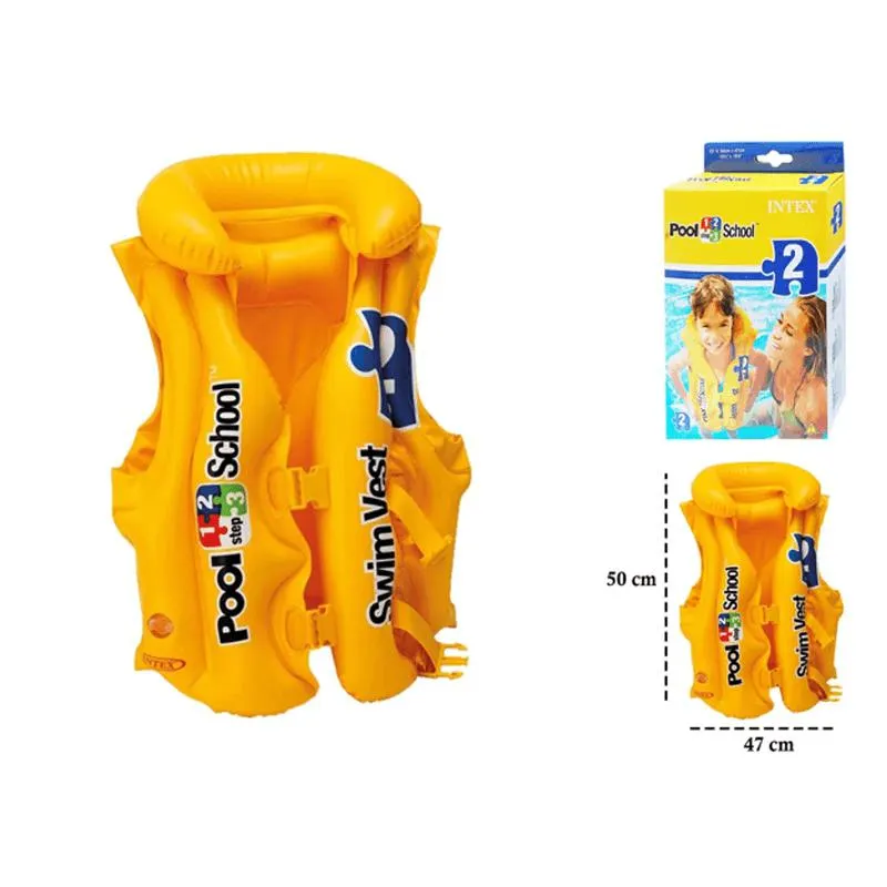 Intex - Flotador chaleco salvavida