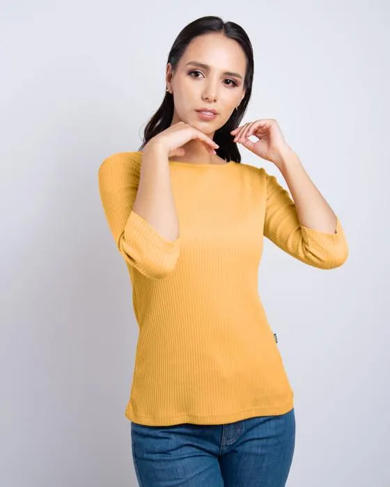 Camiseta con Manga 3/4