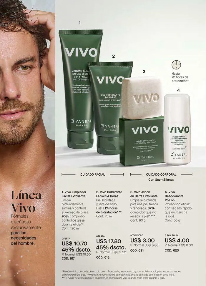 Catalogo de Tratamiento facial Yanbal 16 de julio al 9 de agosto 2024 - Pag 130