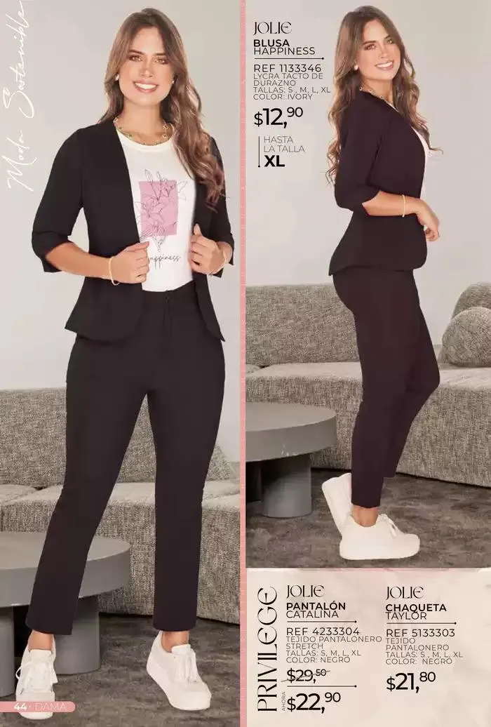 Catalogo de Moda Sostenible  11 de septiembre al 2 de octubre 2024 - Pag 44