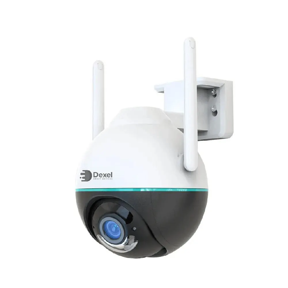 Cámara Wifi Ptz Para Exterior Raven Dexel Smart P8750 | Color Blanco