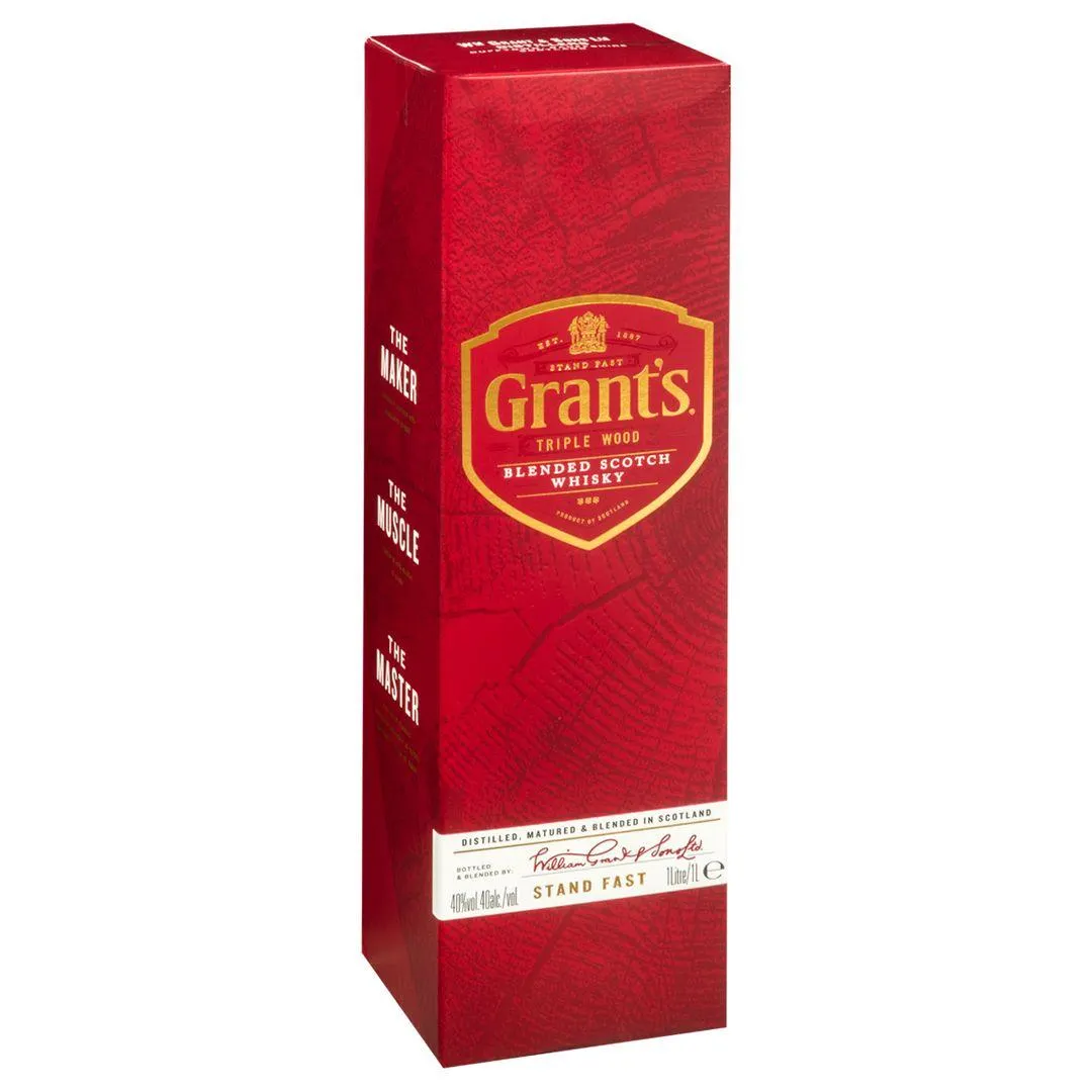 Whisky Grants Triple Wood 1000ml