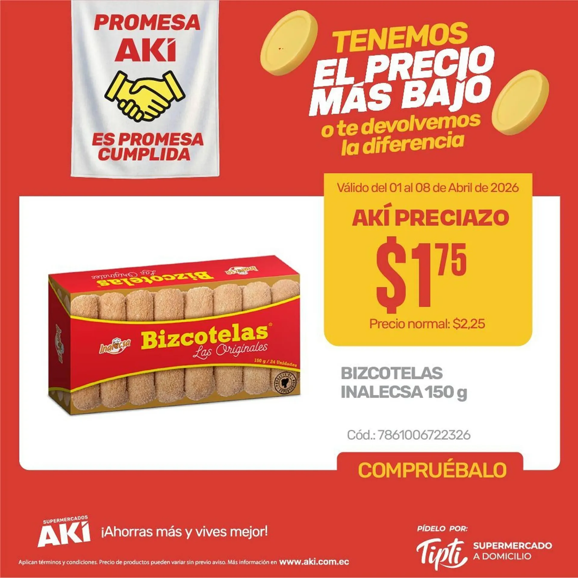 Catalogo de Catálogo Akí 3 de abril al 8 de abril 2026 - Pag 4