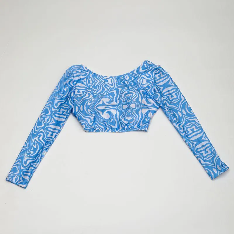 Bikini Parte Alta Funky Fish Celeste 188