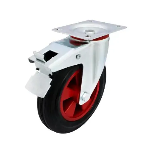 GARRUCHA 8″ 200KG CA.PG.B.P. NEGRA