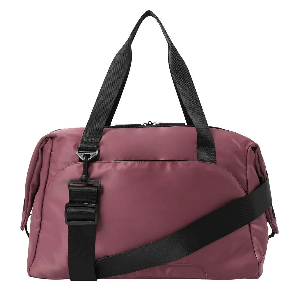 Tula de viaje Weekender M Negra - Rosado