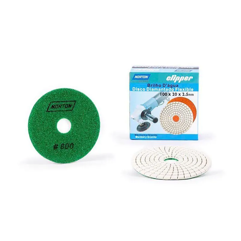 Disco Flexible Pulir Marmol 4P Gr800 Nor