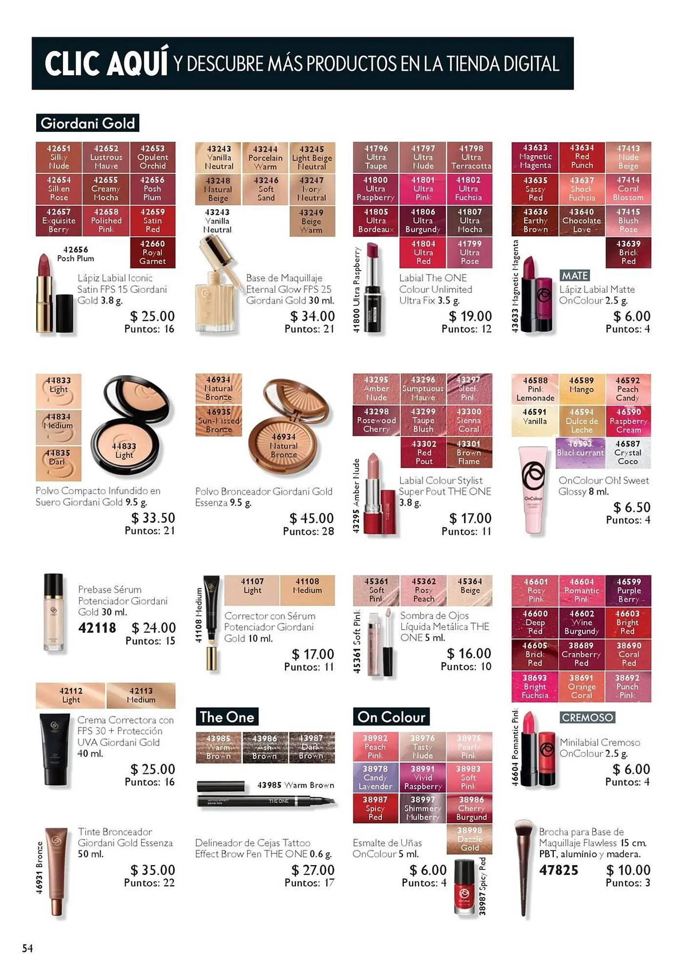 Catalogo de Catálogo Oriflame 8 de enero al 23 de enero 2026 - Pag 54