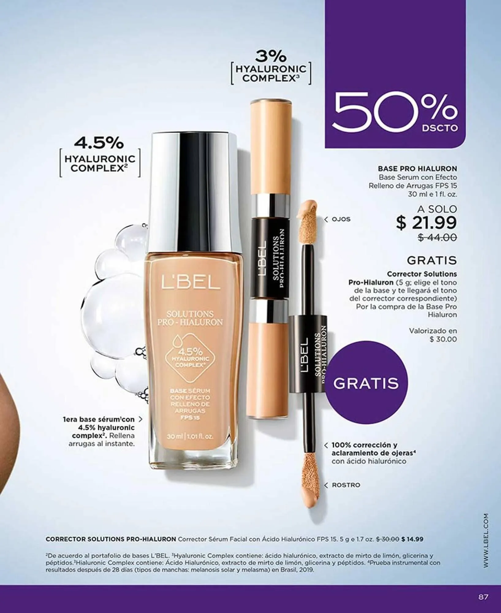 Catalogo de Catálogo L'bel 18 de marzo al 18 de abril 2026 - Pag 87