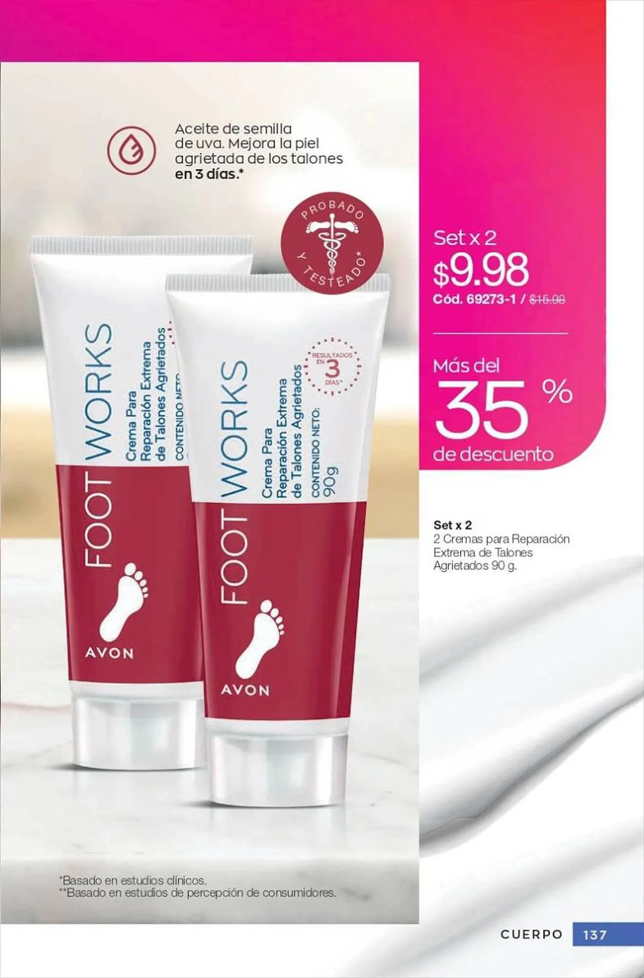 Catalogo de Catálogo AVON 31 de agosto al 2 de septiembre 2023 - Pag 137