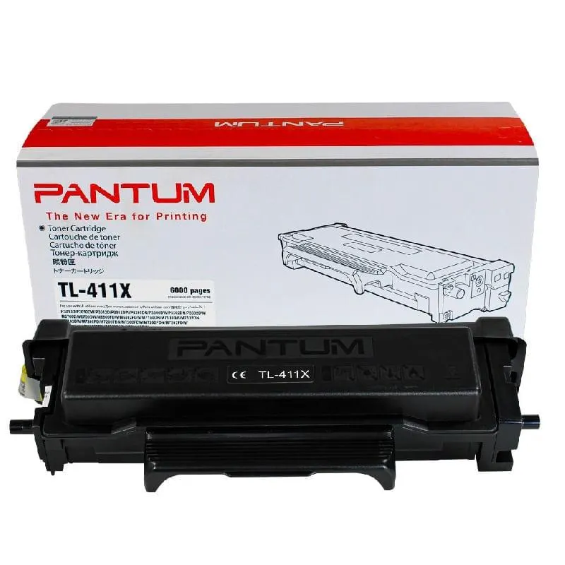Tóner Pantum Tl-411x Negro P Impres M7100dw P3300dw