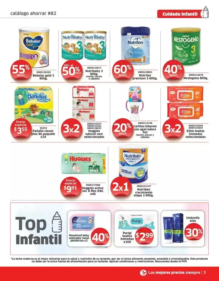 Catalogo de Farmacias Económicas Octubre 2 de octubre al 31 de octubre 2024 - Pag 3