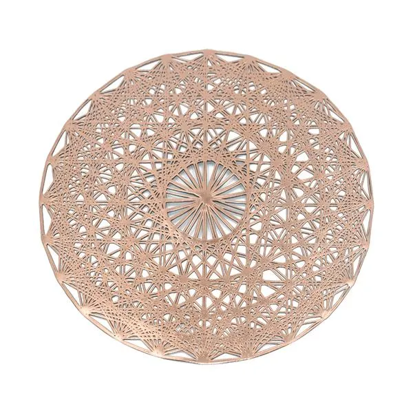 Individual Redondo Cobre 38 cm