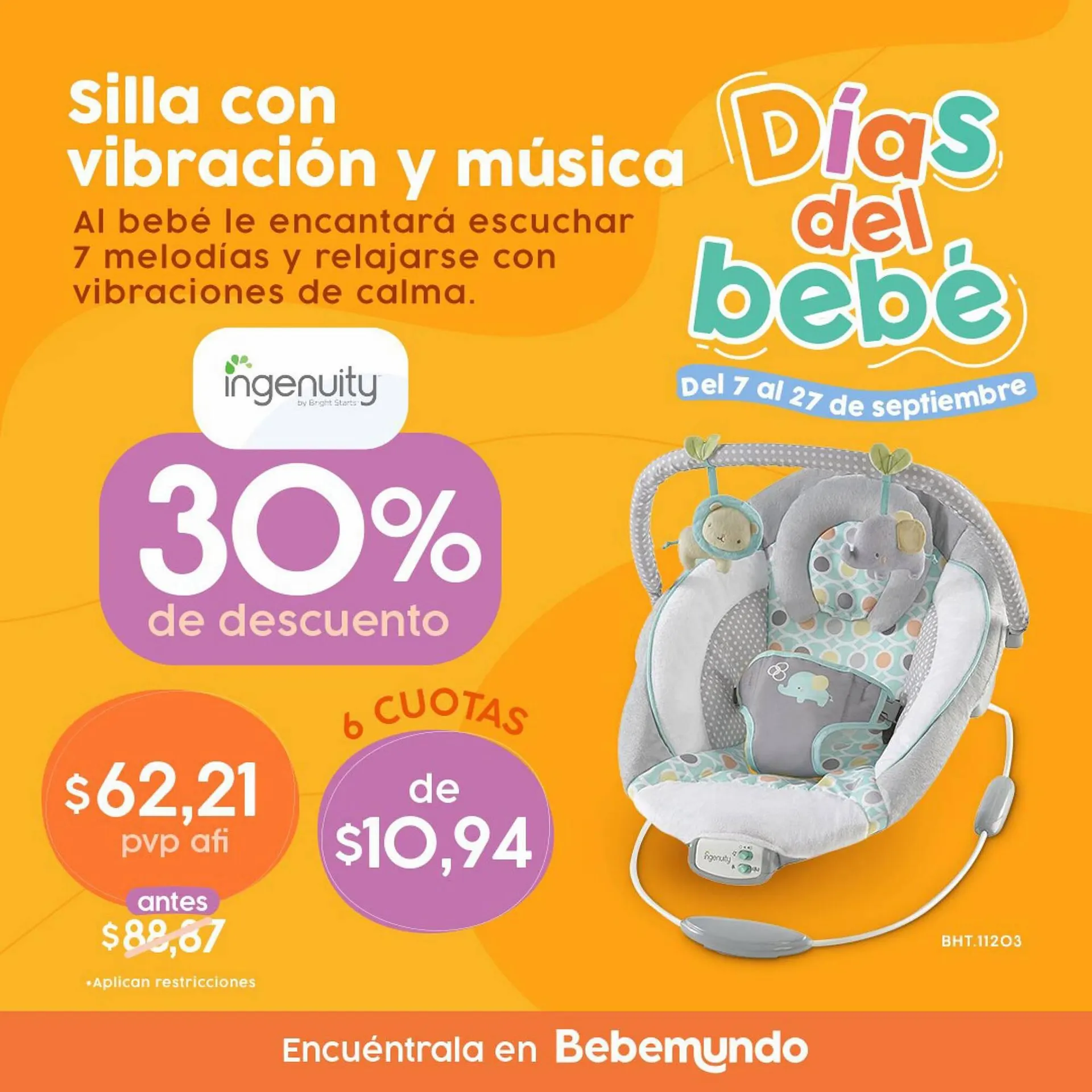 Catalogo de Catálogo Bebemundo 18 de septiembre al 27 de septiembre 2023 - Pag 7