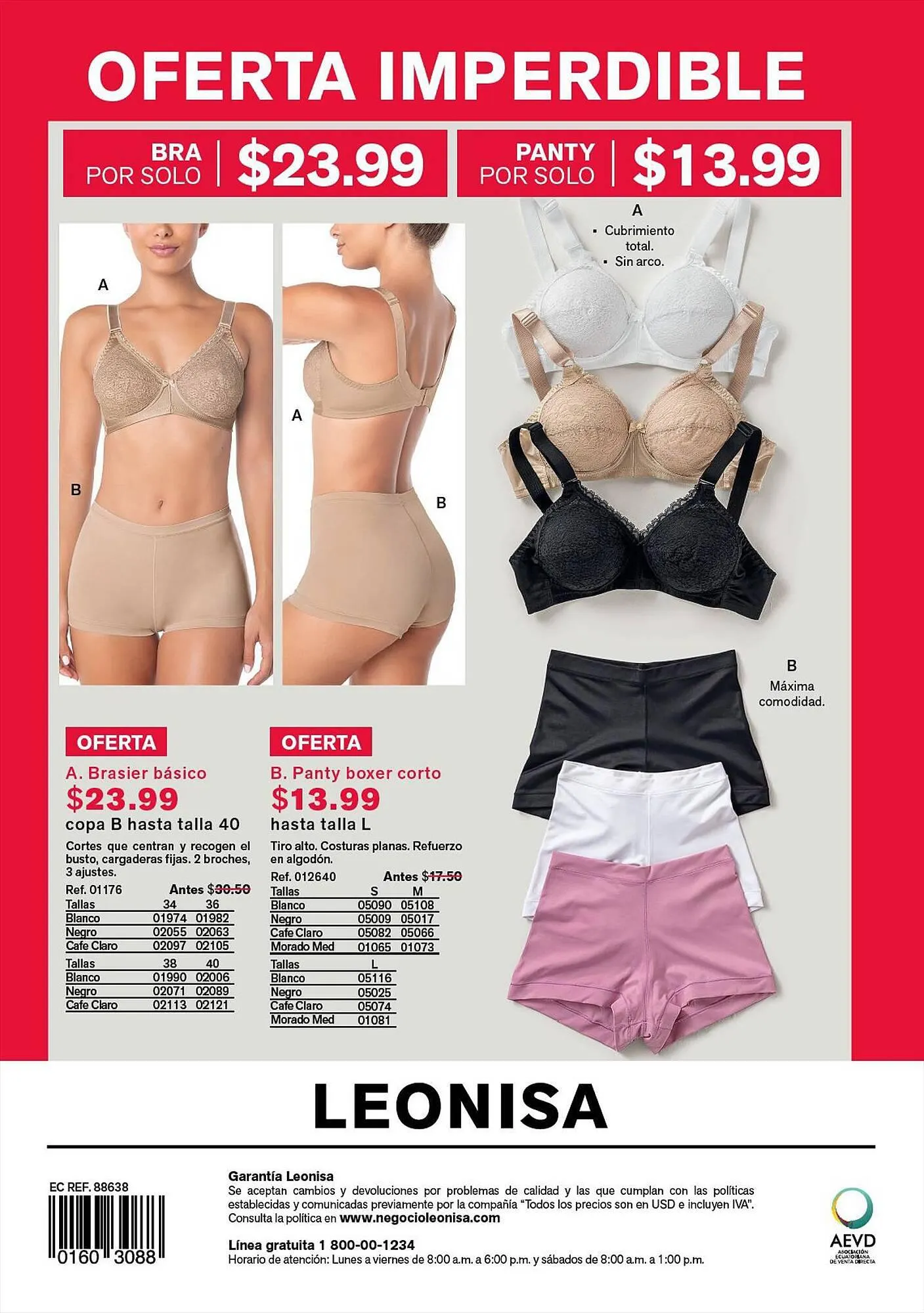 Catalogo de Catálogo Leonisa 6 de agosto al 20 de agosto 2023 - Pag 136