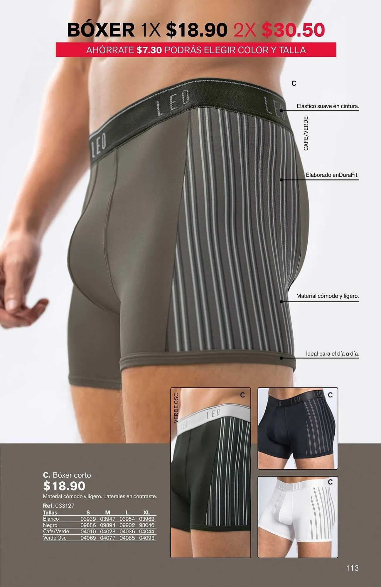 Catalogo de Catálogo Leonisa 8 de abril al 31 de mayo 2026 - Pag 113