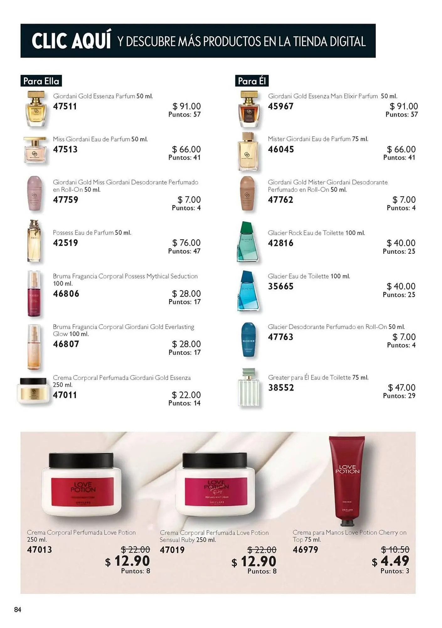 Catalogo de Catálogo Oriflame 18 de abril al 8 de mayo 2026 - Pag 84