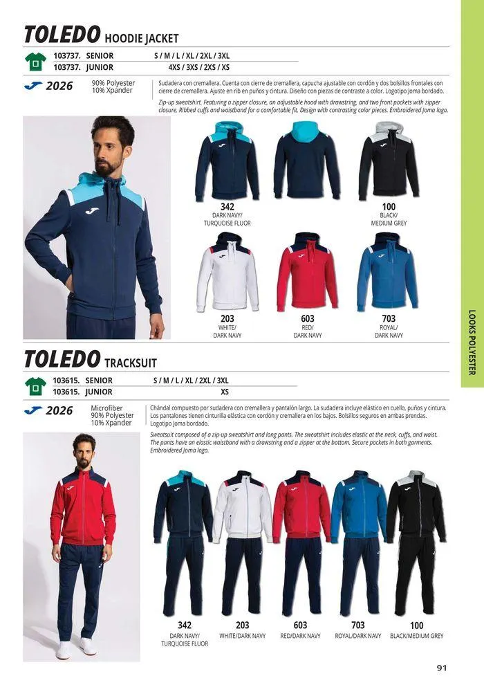 Catalogo de Teamwear Collection 2024 8 de mayo al 31 de diciembre 2024 - Pag 91