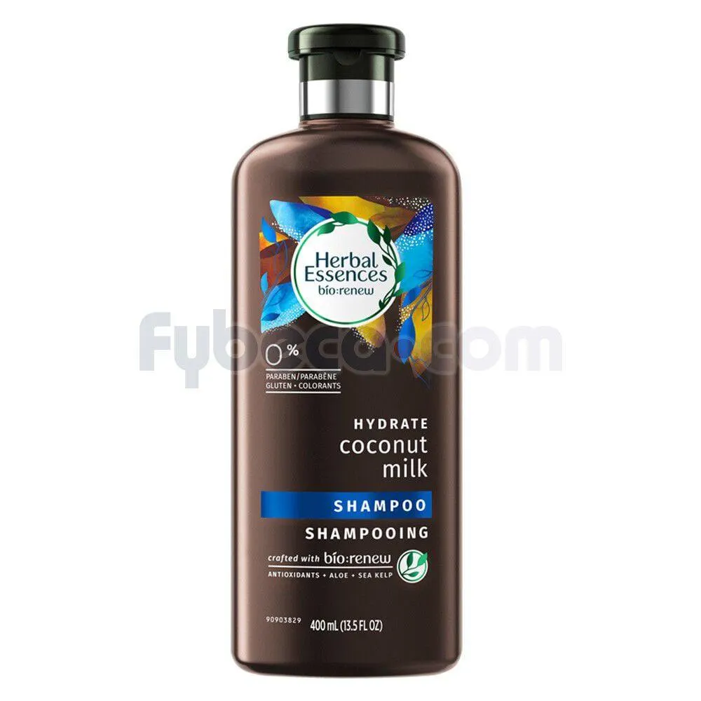 Shampo Herbal Essences Bio:Renew Hidrate Coconut Milk 400Ml