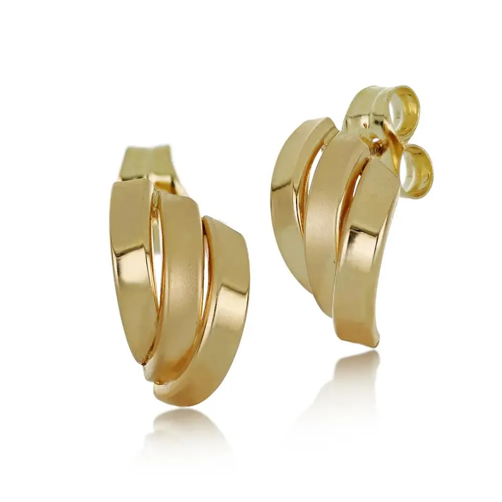 ARETES CINTAS SATINADAS Y PULIDAS