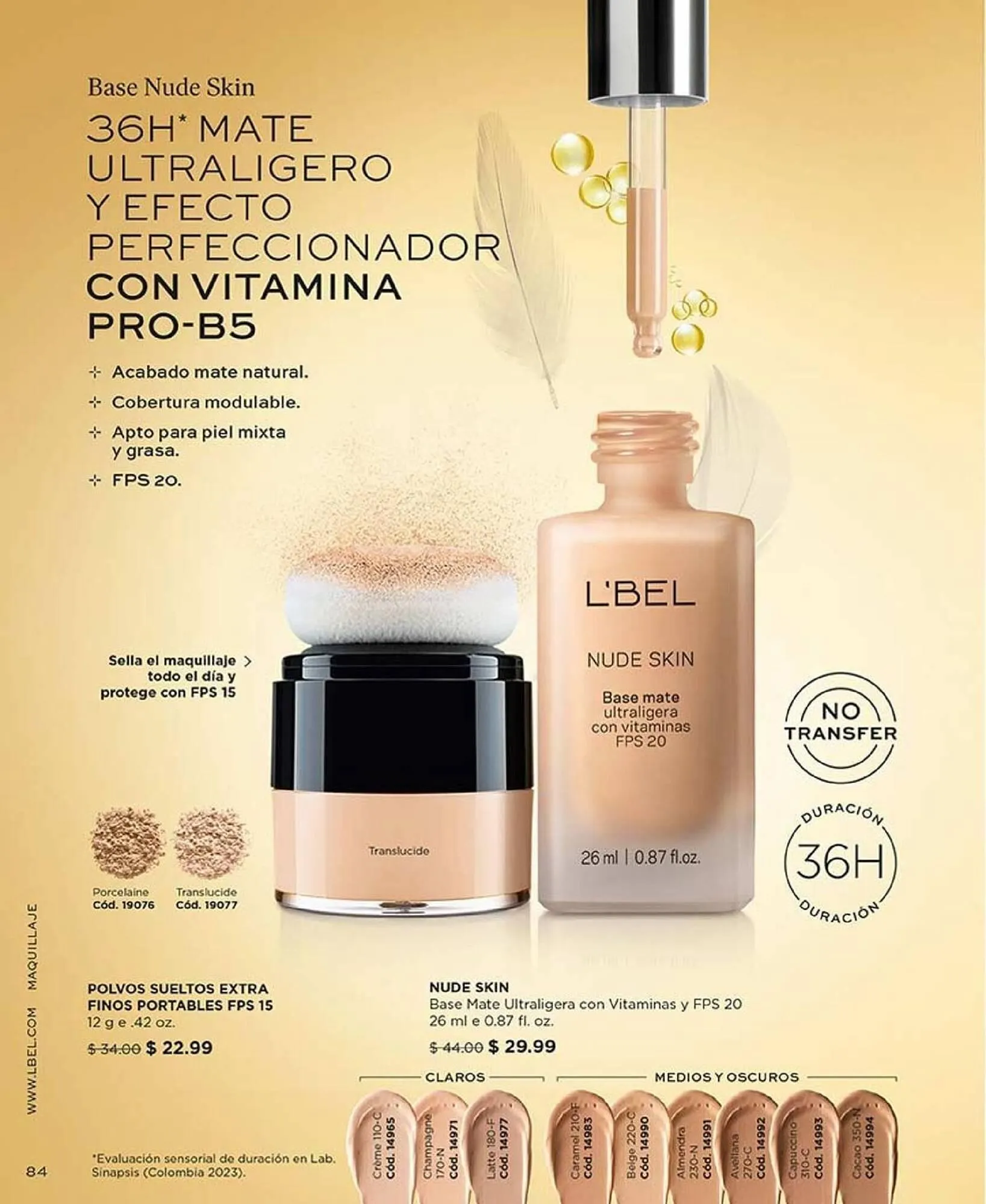 Catalogo de Catálogo L'bel 21 de enero al 28 de febrero 2025 - Pag 84