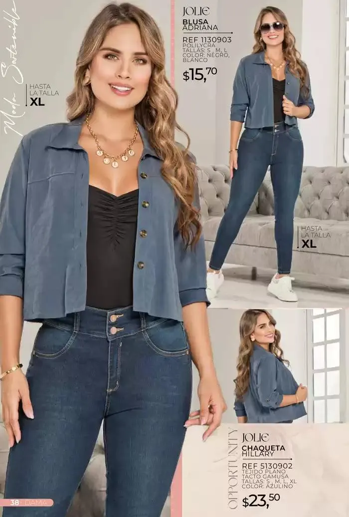 Catalogo de Moda Sostenible  11 de septiembre al 2 de octubre 2024 - Pag 38