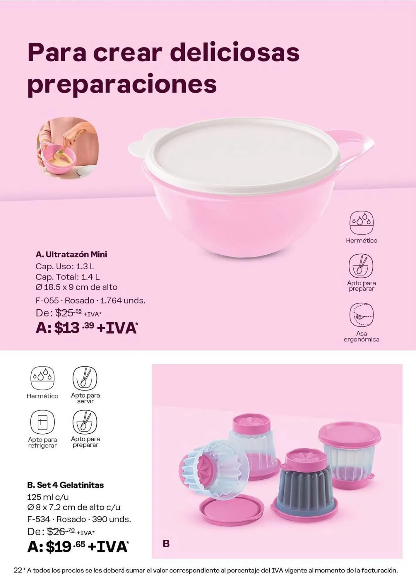 Catalogo de Catálogo Tupperware 27 de marzo al 19 de abril 2024 - Pag 14