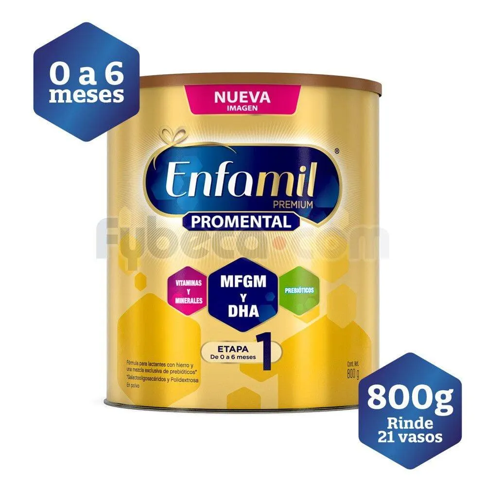 Fórmula Infantil Premium Etapa 1 800 G Tarro Unidad