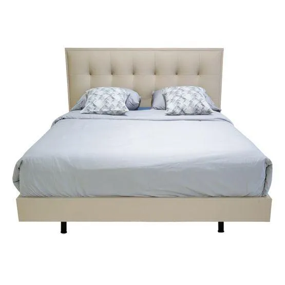 Cama Plano | King 3 Plazas Crema