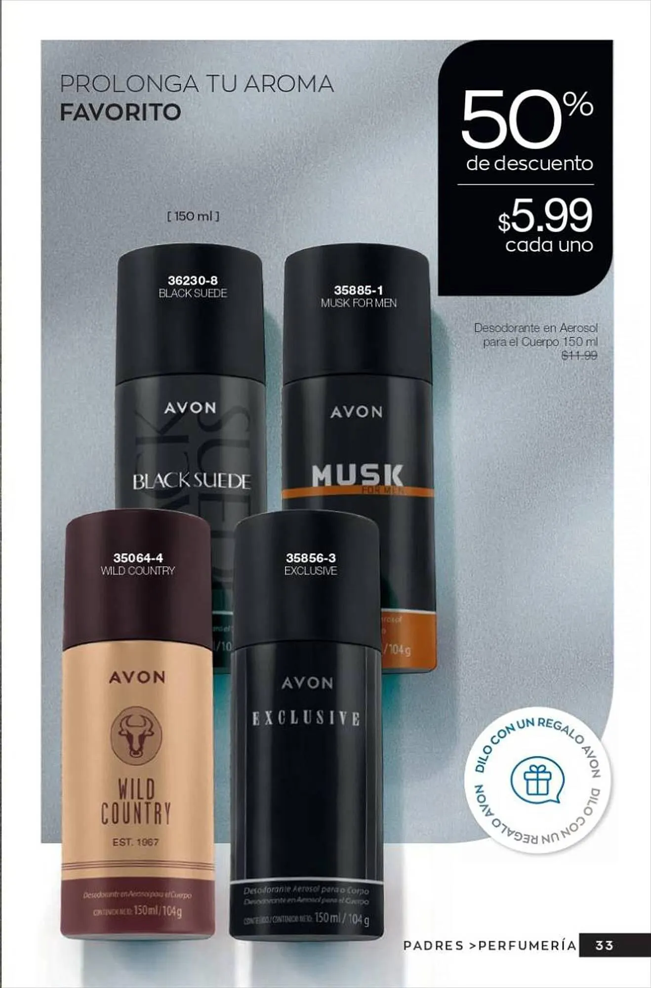 Catalogo de Catálogo AVON 31 de agosto al 2 de septiembre 2023 - Pag 33