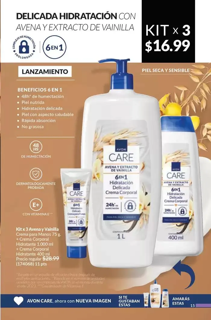 Catalogo de Refrescante Hidración y Beneficios C/15  25 de septiembre al 17 de octubre 2024 - Pag 15