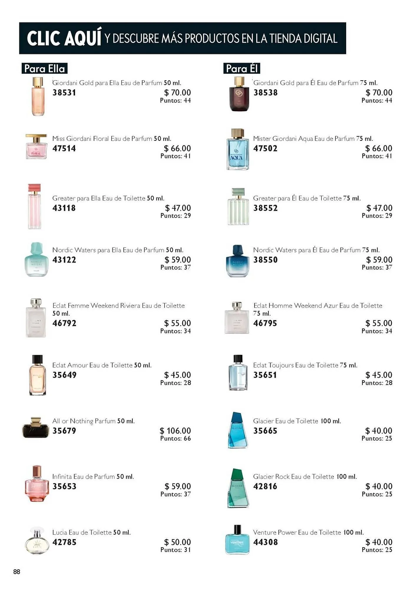 Catalogo de Catálogo Oriflame 8 de enero al 23 de enero 2026 - Pag 88